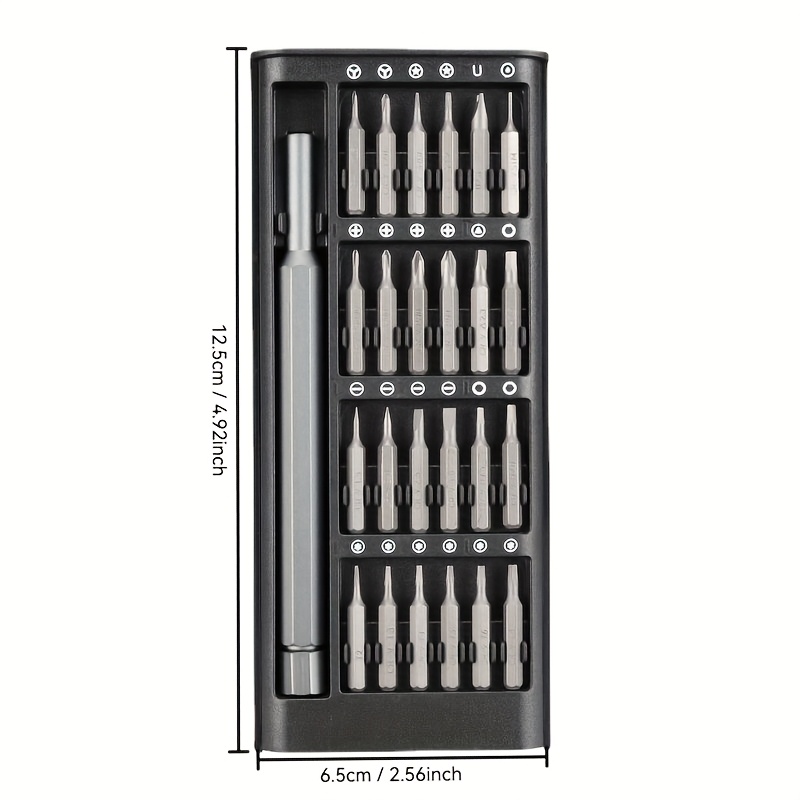 25pcs Precision Screwdriver Set, a Versatile Repair Tool Suitable for Disassembling Phones And Tablets, Made of Durable Plastic Material, No Charging Required - Features Various Screwdriver Heads, Screwdriver Set. - Image 4