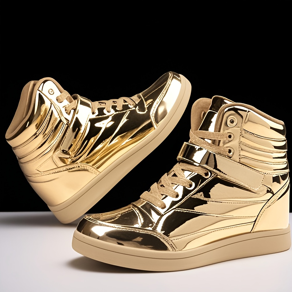 Women'S High-top Ankle Support Sneakers Colorful Invisible Wedges Vintage 80s T…