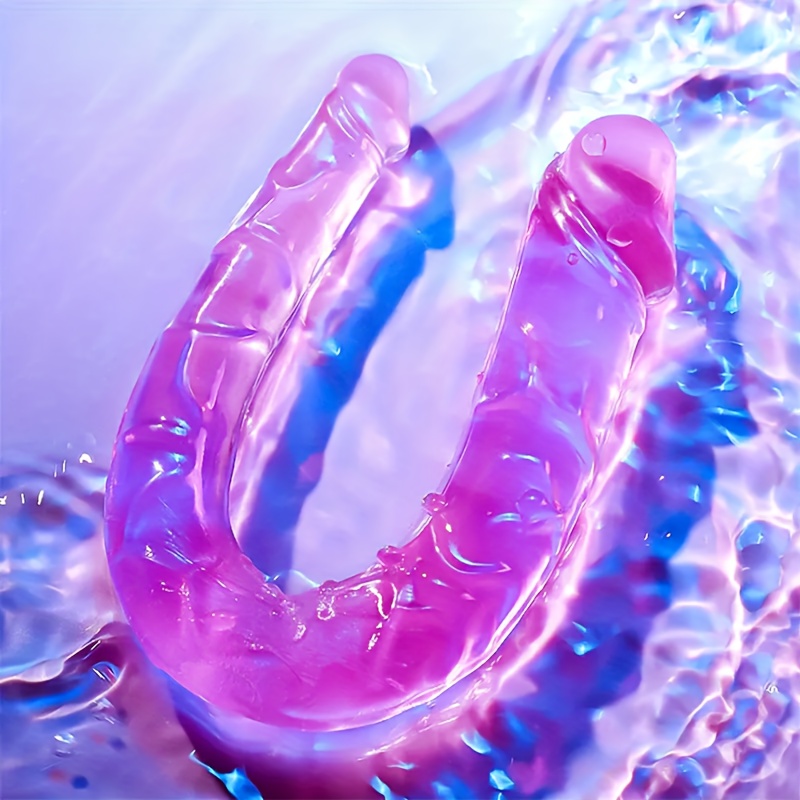 1pc Silicone Double-Headed Dragon Penis Masturbation Aid for Women - Vibrating, Multi-Colored, No Batteries Needed, Vibrating Masturbation Device | Vibrant Design | Silicone Material, Dragon Masturbation Aids - Image 6