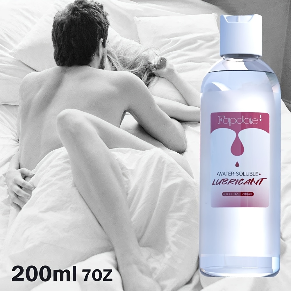 1-6 Bottles/2-20oz Water Based Lubricant Luxury Personal Gel Sex Lube Silky Smooth Long Lasting Natural Feel For Couples Men Women Gay For Intimate Moments Sex Love Toy Non-Staining Recipe Upgraded Portable Lubrication Gel 60ML/120ML/200ML - Image 11