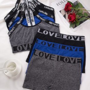 [3pcs Plus Size Underwear Sets] 3pcs Plus Size Women Underwear Sets | No Wire Push Up Bras for Sagging Breasts & Panties