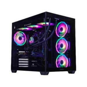 Mloong Gaming PC Intel Core I9 14900KF, GeForce RTX 5080, 2TB NVME SSD, 64GB DDR5, 7ARGB Fans, Gaming Desktop
