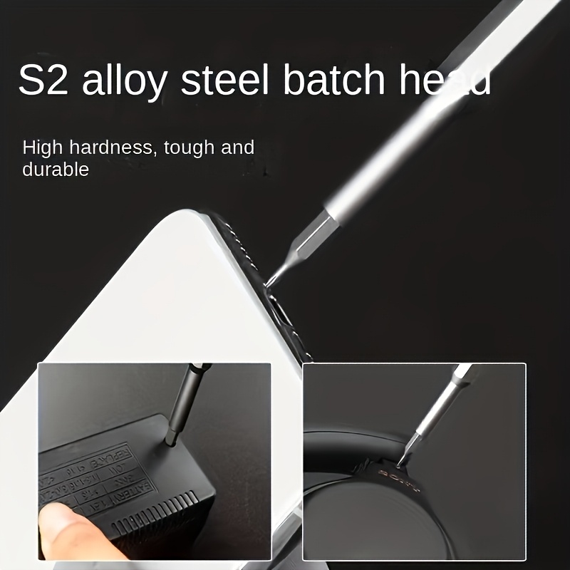25pcs Precision Screwdriver Set, a Versatile Repair Tool Suitable for Disassembling Phones And Tablets, Made of Durable Plastic Material, No Charging Required - Features Various Screwdriver Heads, Screwdriver Set. - Image 3