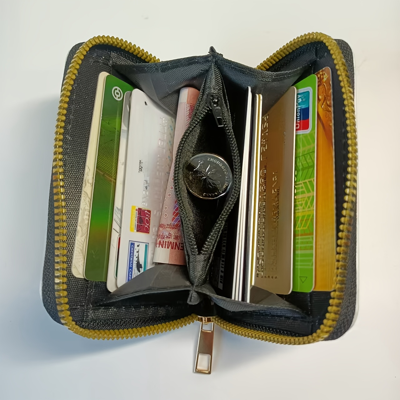 Novelty Patterned Coin Purse, USD and EUR Patterned Men's and Women's Card Bags, Holiday Gifts for Family and Friends, and Cute Credit Card Bags, Portable Wallets - Image 10