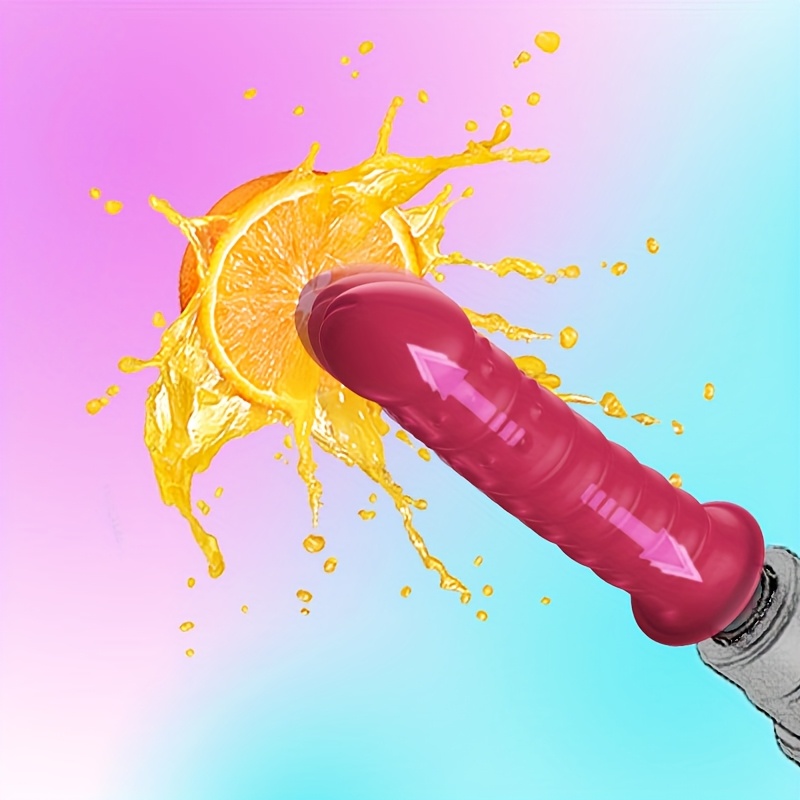 1pc Adult Sex Toy, Novelty Realistic Dildo, SM Series Toy, Female Adult Sex Toy, G-Spot Stimulation Toy, Couples' Intimacy Accessory, Fascia Gun Upgrade Attachment, Compatible with Multiple Popular Fascia Guns, 5 Styles Available, Black and Purple - Image 8