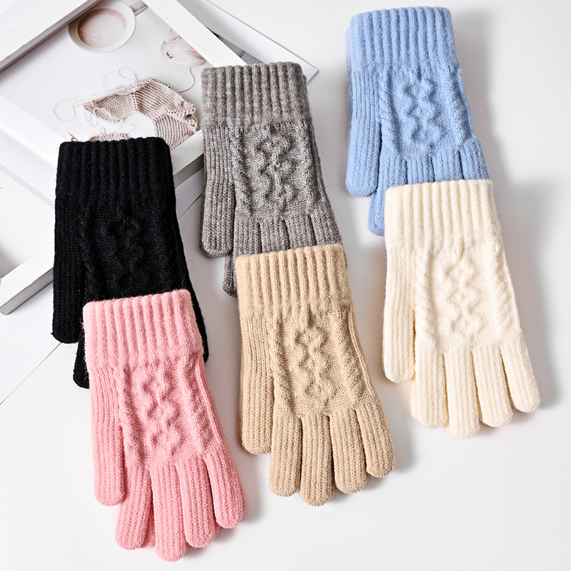 Men' & Women' Winter Touchscreen Gloves with - Thermal Cold-Proof Gloves Suitable for Cycling, Smartphone Use, Outdoor Activities - Warm Five-Finger Gloves for & (Ideal Gift) - Image 3