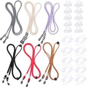 Adjustable Straps, Non-Slip Ear Hooks, And Sticky Nose Pads | Eyewear Additions For Various Scenarios, Zinc Alloy Material