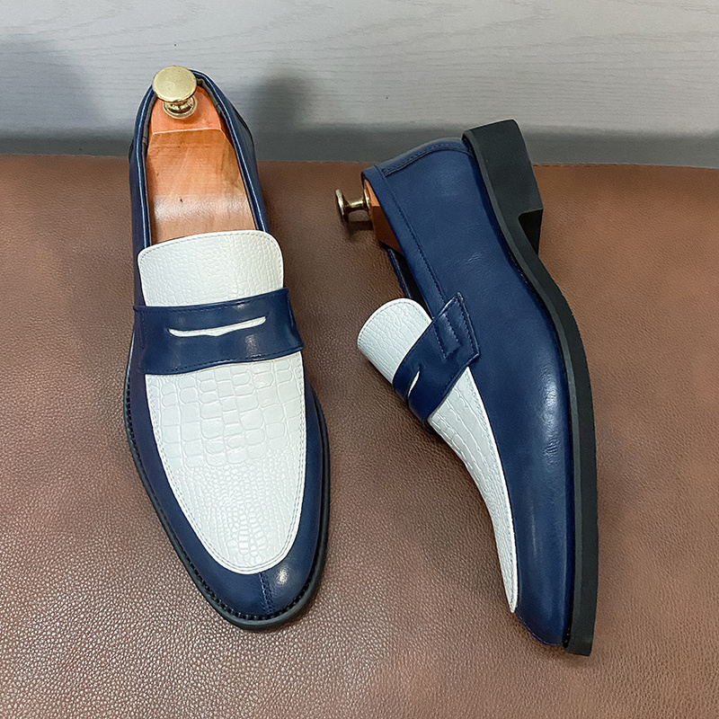 Men'S Large Size Slip-On Penny Loafers - Upper & Non-Slip Rubber Sole, Thick Cushioned Insole, Low-Top Round Toe Formal & Casual Shoes for Business, Office, Semi-Formal Events - All-Season Comfortable Dress Shoes for Men - Image 10