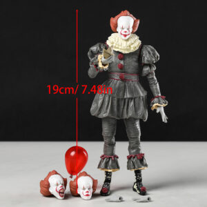 3 Types Movie Character Action Figure | Model Toy Colletible Figurine Thriller Doll Halloween Gift, Mixed Color PVC Material