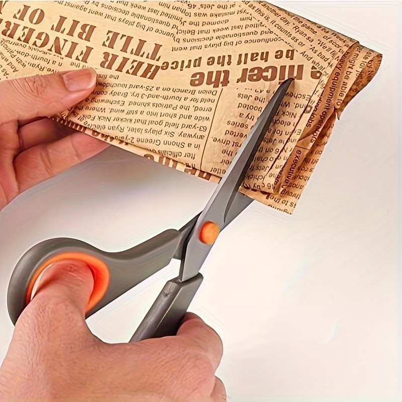 Scissors with a Soft Grip And Stainless Steel Blades - Ergonomic Design, Available in Various Colors, Suitable for, School, And Home Use - Durable Metal Construction for Cutting, School Supplies, Modern Scissors. - Image 8