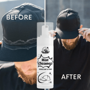 Professional Hat Cleaner Foam - Removes Dirt, Fingerprints, & Sweat Stains from Wool, Fur, And Felt Hats - 6.76 Fl Oz (200 Ml)