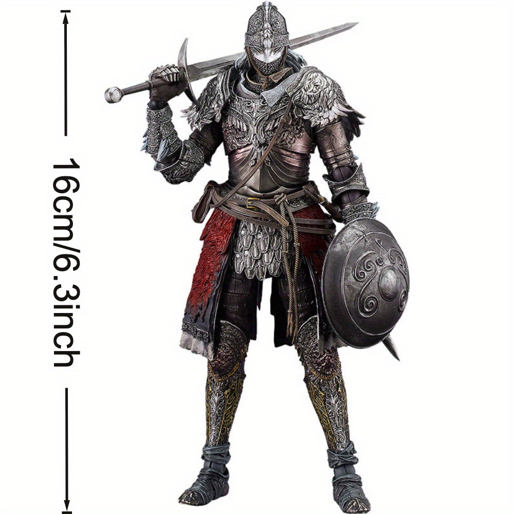 6.3-Inch PVC Medieval Warrior Statue | Articulated Copper Armor, Interchangeable Additions, Fine Lines - Suitable for Birthdays, Holidays, Medieval Party Decorations, Historical Replicas, Detailed Craftsmanship, Collectible Game-Related Gifts - Image 6