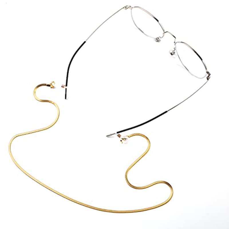Eyeglass Chains for Women Stylish Glasses Chains Face Mask Holder Black - Image 5