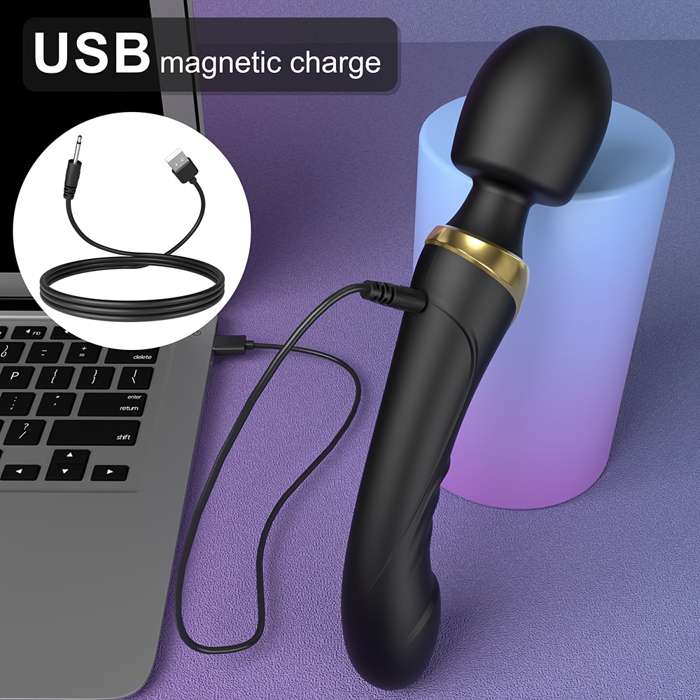 10 inch Clit Vibrator Vibrating Double Head Dildoes G-spot Massager Mutiple Vibration Modes Clitoris Stimulator Realistic Dildoes Nipples Stimulation Rechargeable Adult Sex Toys for Women Masturbation, Solo Play, Compact Vibrator, Bodysafe Material - Image 6