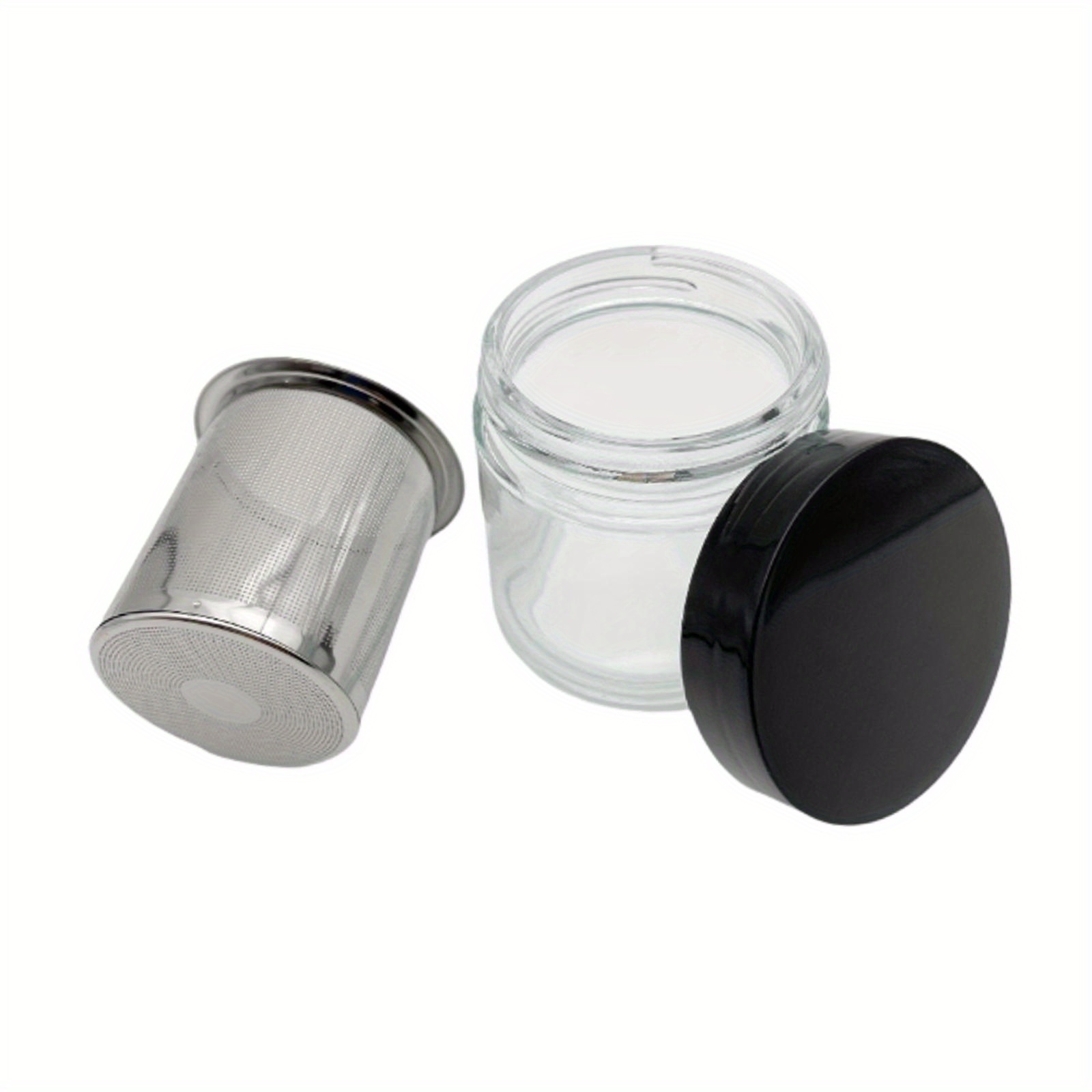 Glass Jewelry Cleaning Jar & Washing Cup - Portable Safe Soundwave technology/Sonic for Beads, Necklaces, Rings, DIY Jewelry Care Container, Chemical-Free Glass Refresher for Soundwave technology Cleaners - Image 2