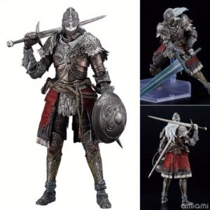 6.3-Inch PVC Medieval Warrior Statue | Articulated Copper Armor, Interchangeable Additions, Fine Lines - Suitable for Birthdays, Holidays, Medieval Party Decorations, Historical Replicas, Detailed Craftsmanship, Collectible Game-Related Gifts