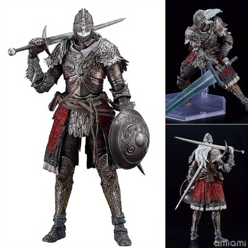 6.3-Inch PVC Medieval Warrior Statue | Articulated Copper Armor, Interchangeable Additions, Fine Lines - Suitable for Birthdays, Holidays, Medieval Party Decorations, Historical Replicas, Detailed Craftsmanship, Collectible Game-Related Gifts