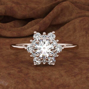 Sparkling Snowflake Ring Suitable for - Elegant Shining Snowflake, K-Plated Party & Casual Attire, Versatile Birthday/Christmas Gift, Year-Round Wearable