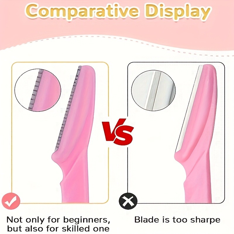 35pcs Multi-Color Full Face & Body Hair Shaver Set for Men & Women - Heavy-Duty Stainless Blades, Complete Kit with Protective Cover - Eyebrow Trimmer, Facial & Body Grooming Tools (No Scissors Included) - Care Kit for - Image 13