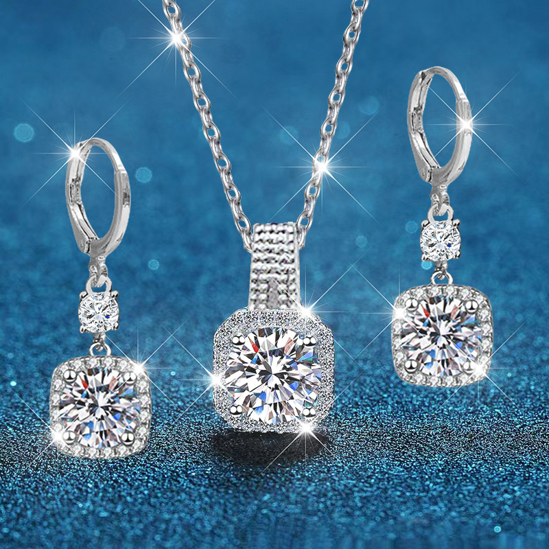 3pcs Elegant Luxurious Personalized Fashionable Simple New Creative Square Neck…