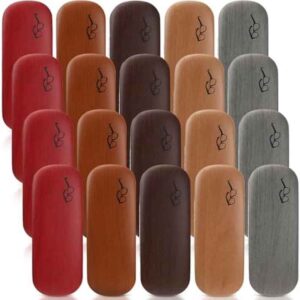 20pcs Bulk Hard Shell Eyeglass Cases for Men & Women - Heavy-Duty Glasses Protector with Individual Frame Fit, Scratch & Resistant, Unisex for contactors, Seniors, Eyewear Prescriptions