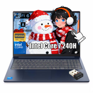 Lenovo Slim 5 Business Laptop | 16" WUXGA Touchscreen, Intel Core i7-240H, 64GB DDR5 RAM, 4TB SSD, Backlit Keyboard, Wi-Fi 6, Windows 11 Home, with WiFi Adapter