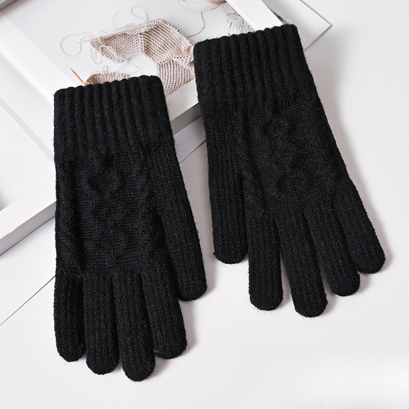 Men' & Women' Winter Touchscreen Gloves with - Thermal Cold-Proof Gloves Suitable for Cycling, Smartphone Use, Outdoor Activities - Warm Five-Finger Gloves for & (Ideal Gift) - Image 5