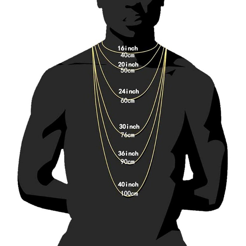 Deluxe Hip Hop Style Necklace with 8mm Lab-Crystal Pendant - Boho Luxury Design, Cuban-Inspired, Perfect for Parties & Gifts, Everyday Jewelry|Bohoinspired Necklace|Luxurious Finish, Hip Hop Jewelry - Image 6