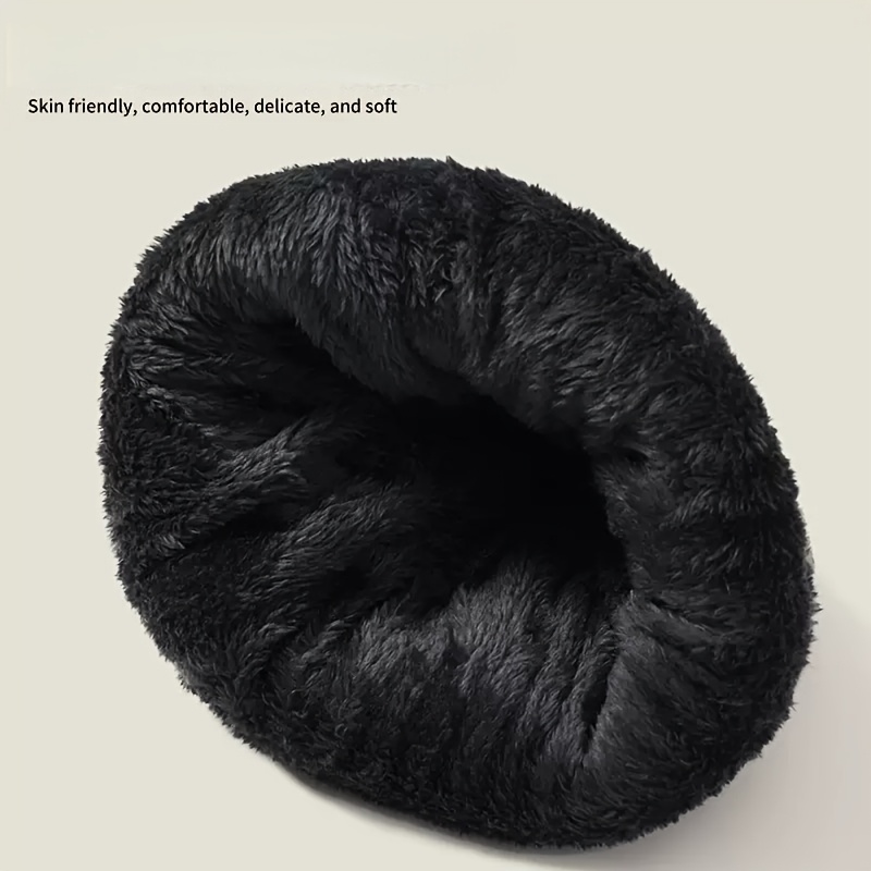 5pcs Winter Warmth Bundle: Ear Protection Hat, Neck Warmer, Touchscreen Gloves & 2 Pairs Thick Socks - Cold Weather Outdoor Gear Suitable for Skiing, for, for Camping - Ideal New Year Gift - Image 7