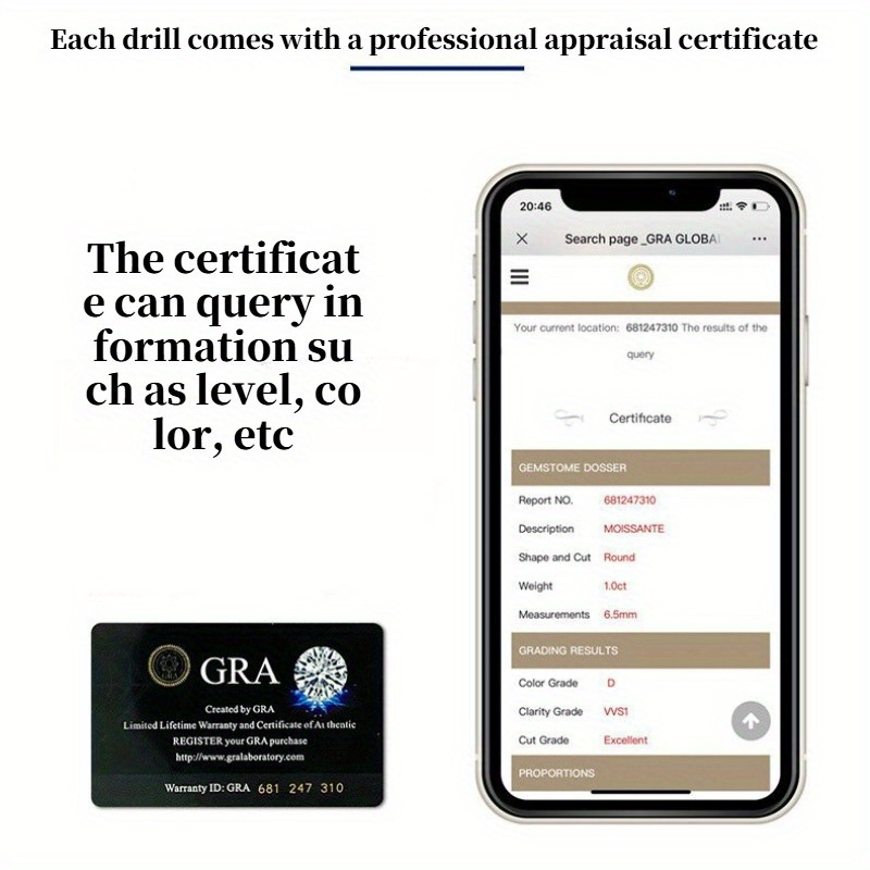 High quality Moissanite ring for women S925 silvery long-lasting color retention, non allergic, exquisite craftsmanship, elegant jewelry gift for women, Valentine's Day anniversary engagement and wedding ring, shipped from local warehouse, Special Occasion Jewelry, Romantic Gift, Timeless Style, Minimalist Ring, Durable Gemstone, Fine Craftsmanship, Fashion Ring, Statement Ring, Women's Fashion, Jewelry Lovers - Image 8