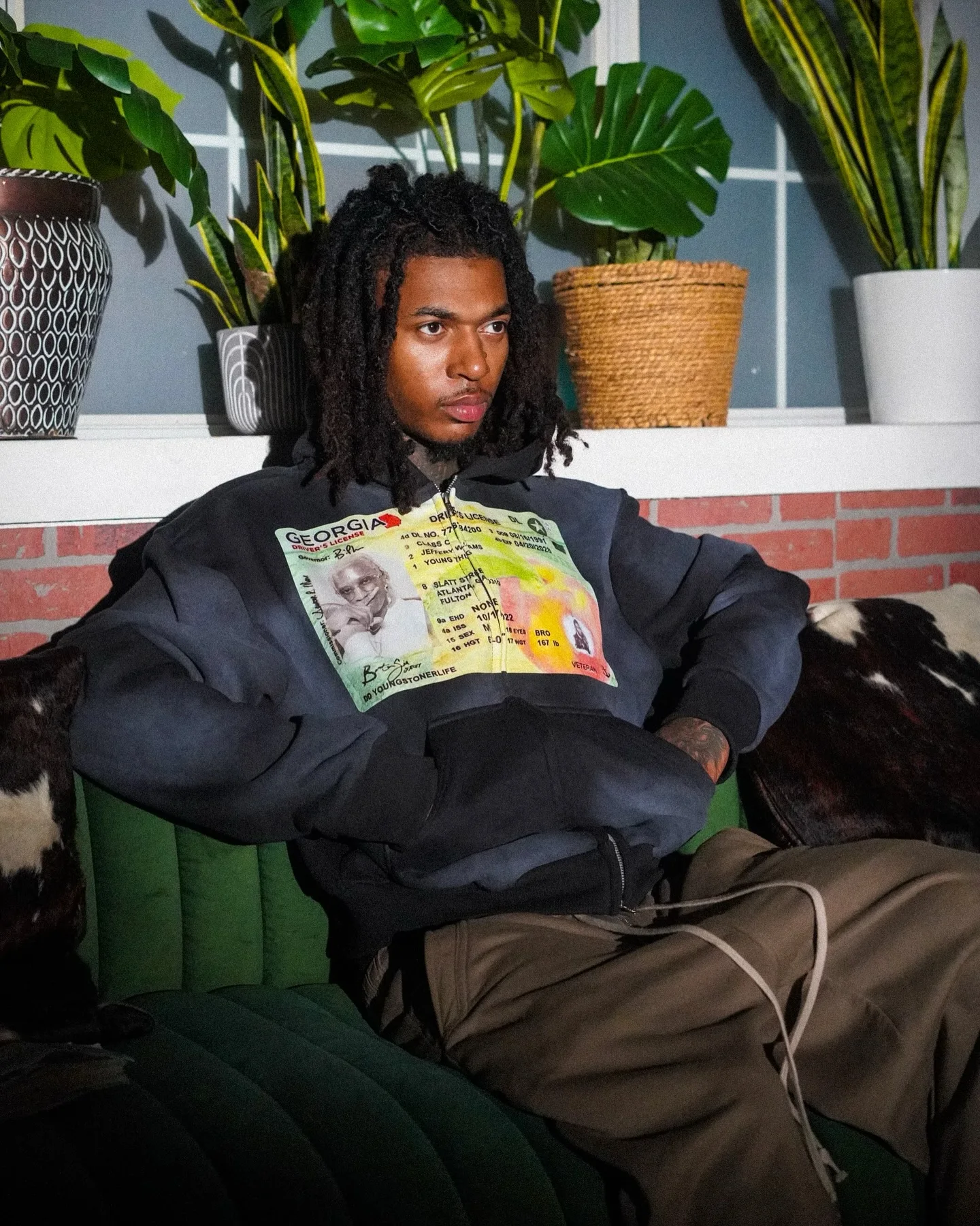 America Retro Street Graphic Printed Hoodie Men Clothing Trendy Y2k Long Sleeve Zip Up Hooded Sweatshirt Overszied Loose Jacket