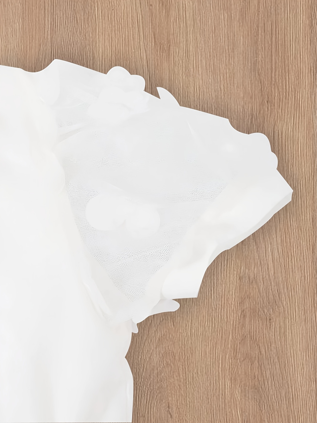 Spring/Summer New Fashion for Girls, Elegant, Gentle, Simple, and Artistic Design, Solid Color Lapel Short Sleeve Dress with Three-Dimensional Floral Embellishments, Includes a Simple and Versatile Solid Color Belt, Suitable for Daily Casual Outings - Image 5