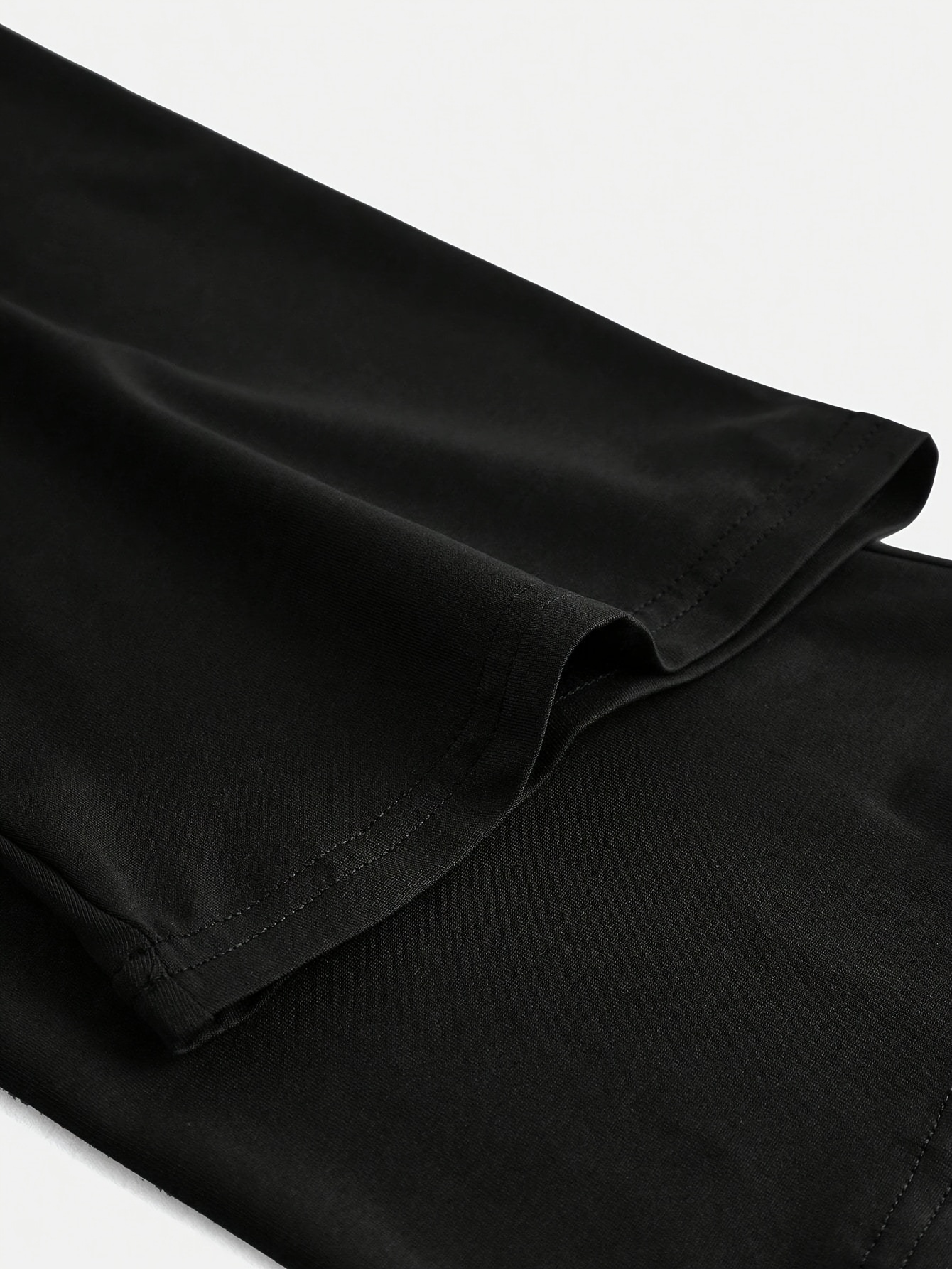 A Stylish Black Spaghetti Strap Dress for Teenage Girls Paired with a Short Black Bell-Sleeve Jacket, Perfect for Parties, Dates, And Other Occasions, Showcasing Feminine Charm, for Outdoor, For Teenager, For Teenager - Image 6