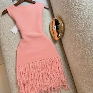 Pure Desire Style Fringed Dress, Hot Sexy Slim-Fit Bodycon Dress, Nian Nian