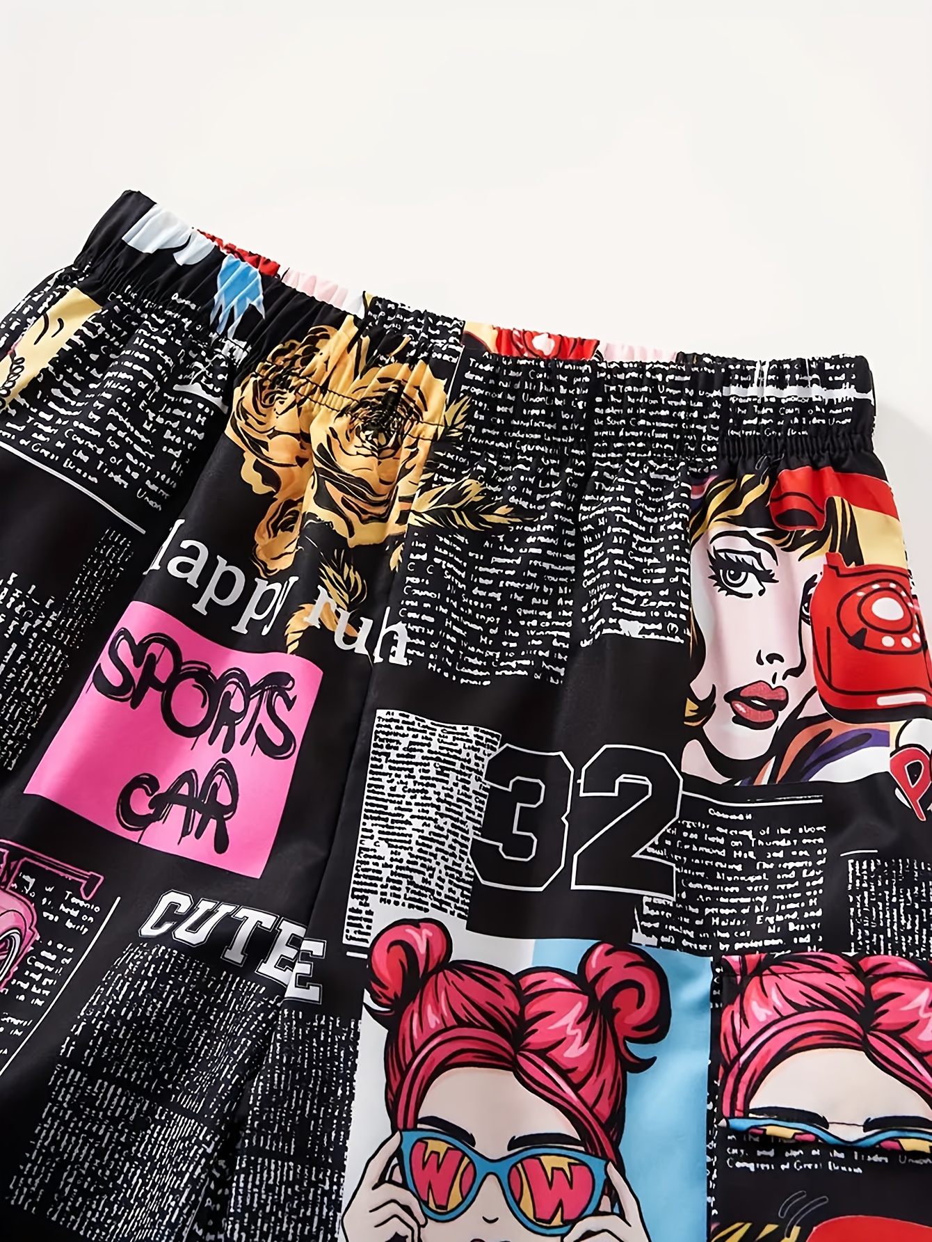 This Is a Sweet And Casual Autumn Outfit for Girls, Featuring Cartoon Prints And Fitted Long Sleeves with Pockets, Not Including Bags Or Other Additions. It Is Suitable for School Uniforms And Teen Girls' Clothing - Image 3