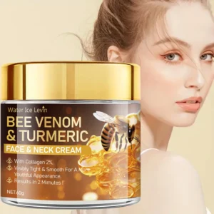 Bee Venom Instant Facial Lifting Cream Firms and Lifts Loose Skin, Smoothes Skin | Alcohol-Free, Containing Hyaluronic Acid, Suitable for All Skin Types