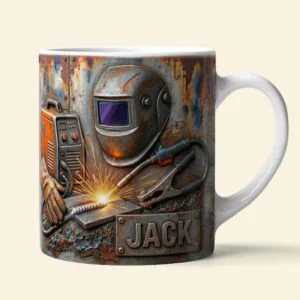Proud Welder Coffee Mug - Personalized Gifts For Welders 08TGLU271125