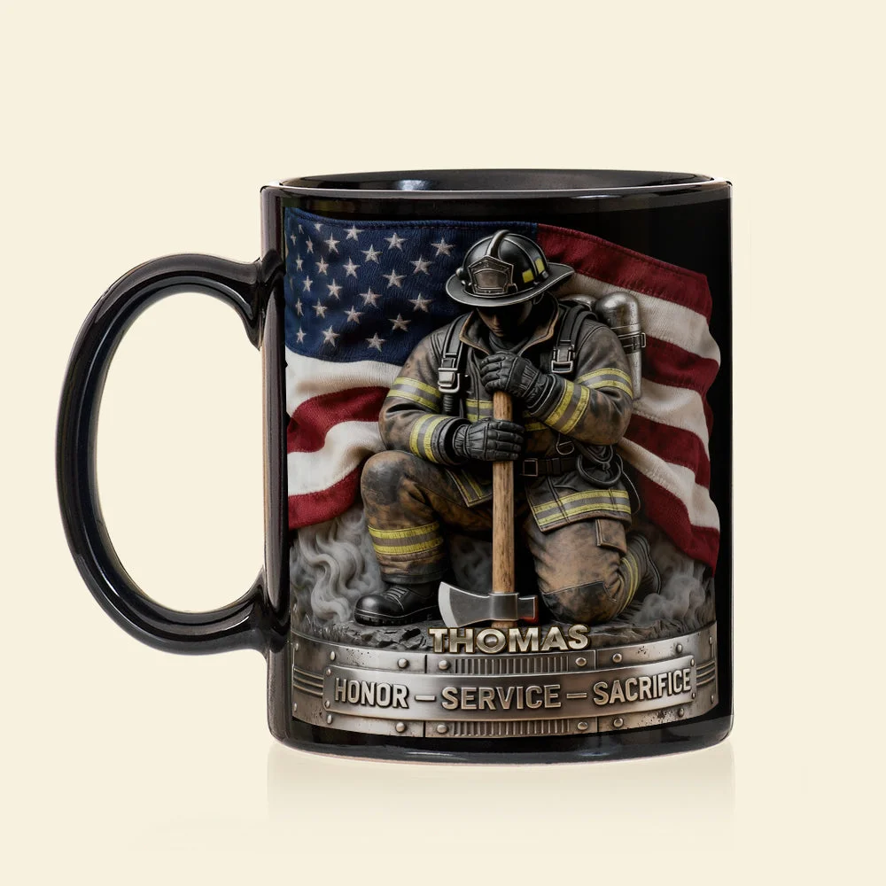 Firefighter Pride Coffee Mug – Personalized Gifts For Firefighter 04toqn251225 - Image 8