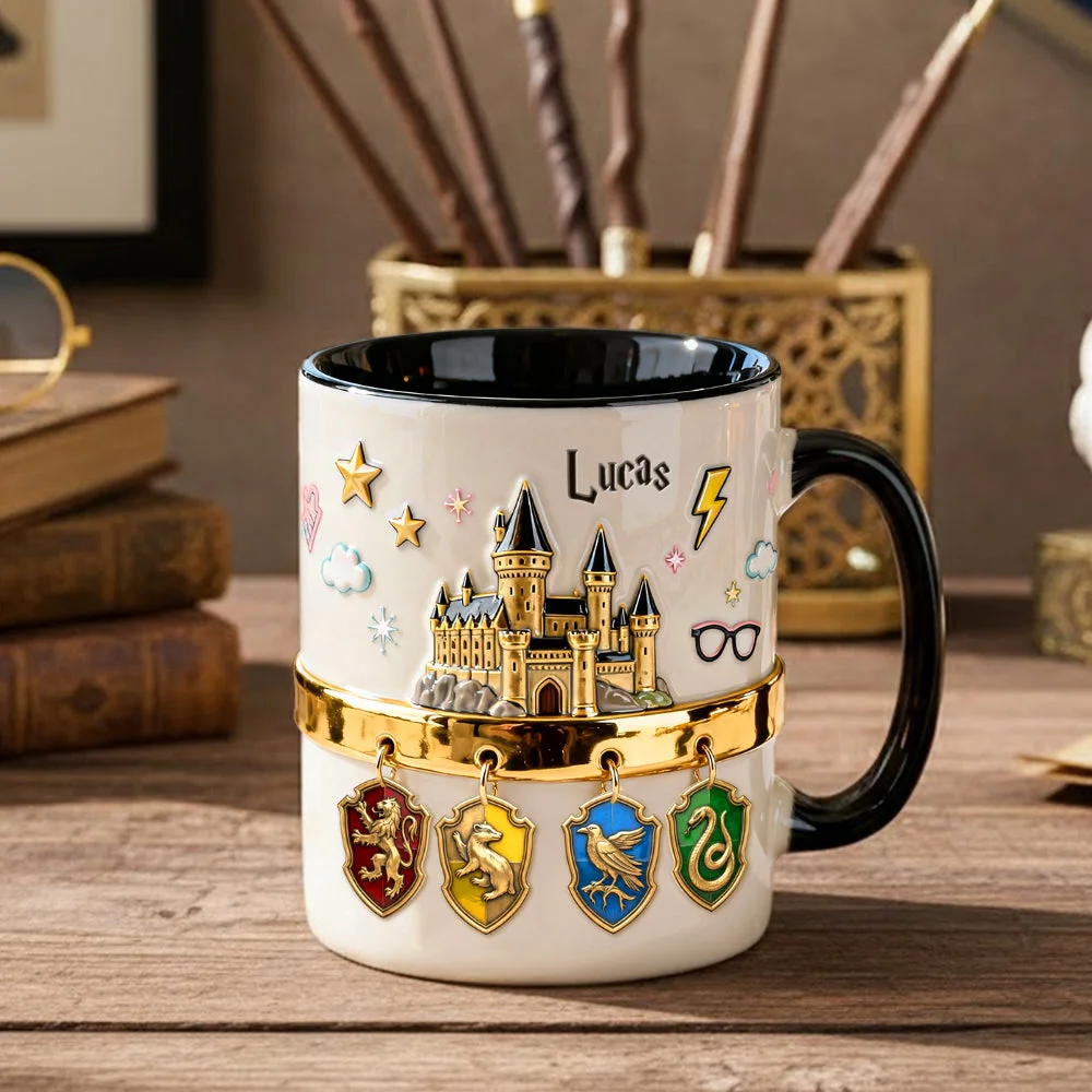 Fantasy Castle Coffee Mug - Personalized Gifts 01ohtn171225 - Image 2