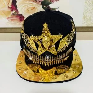 New Hip-Hop Punk Studded Baseball Cap for Street Dance, Suitable for Both Men And Women