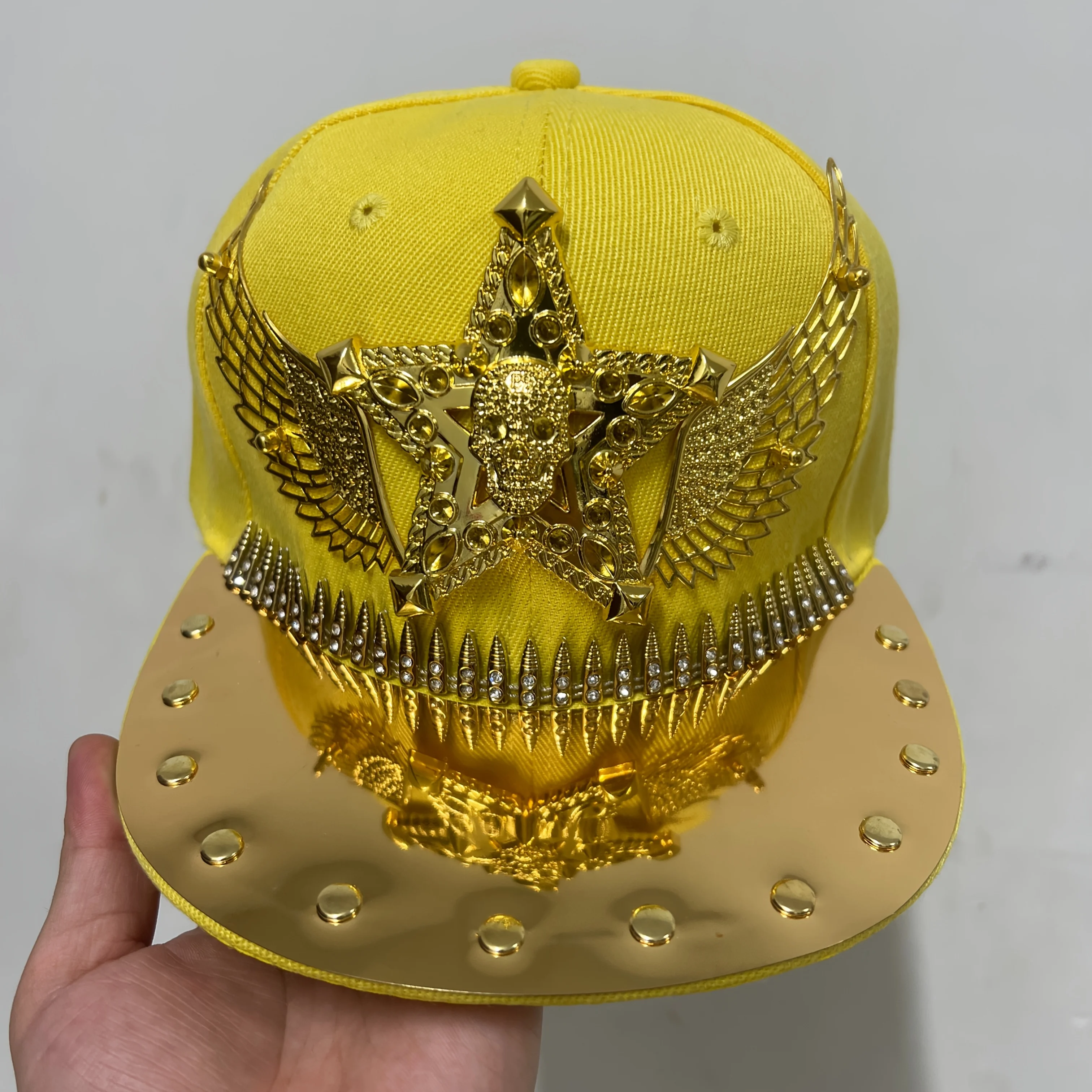 New Hip-Hop Punk Studded Baseball Cap for Street Dance, Suitable for Both Men And Women - Image 12