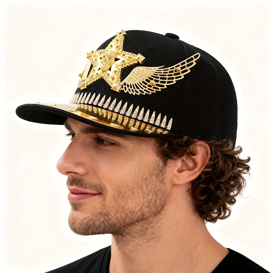 New Hip-Hop Punk Studded Baseball Cap for Street Dance, Suitable for Both Men And Women - Image 16