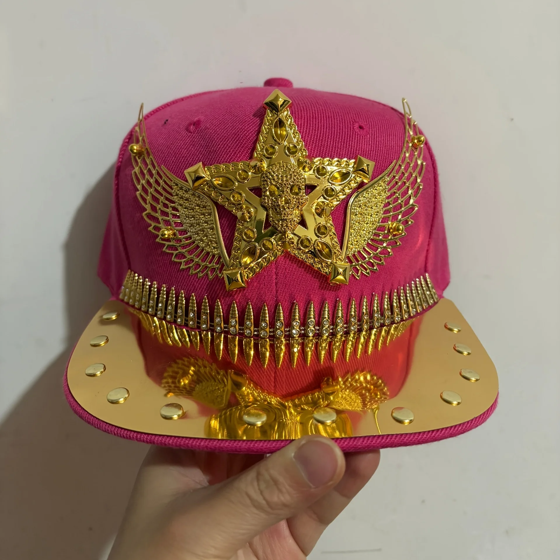 New Hip-Hop Punk Studded Baseball Cap for Street Dance, Suitable for Both Men And Women - Image 17