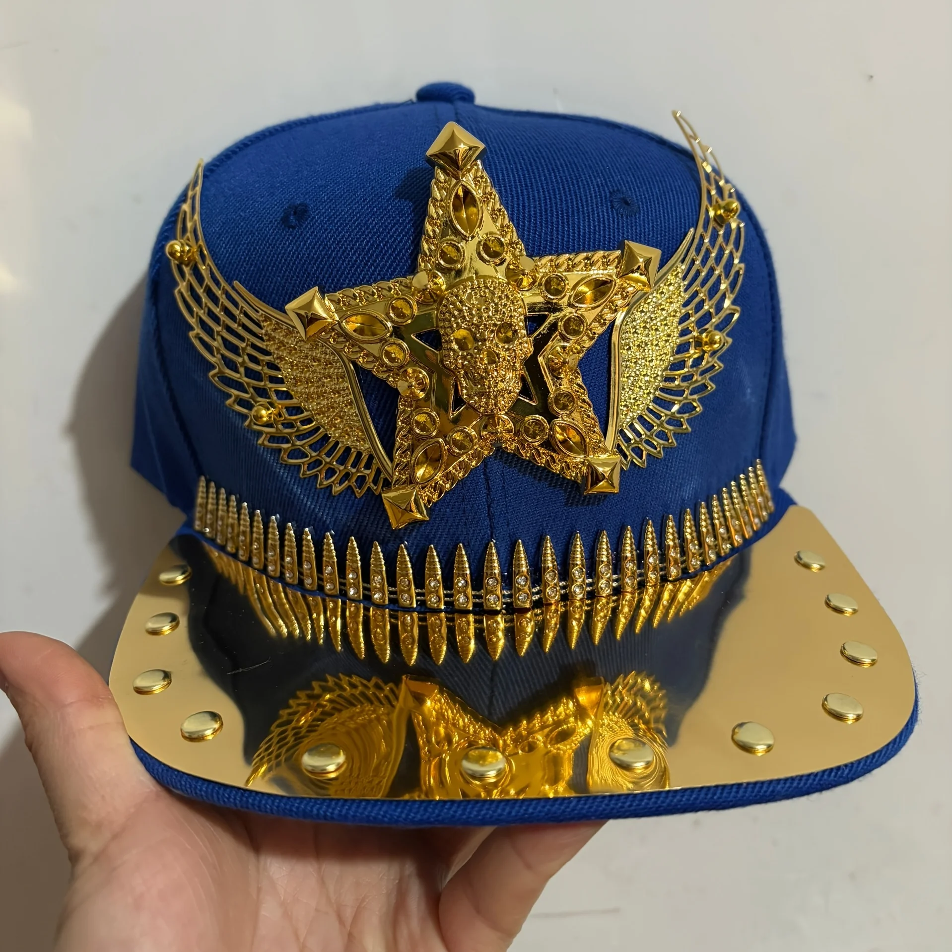 New Hip-Hop Punk Studded Baseball Cap for Street Dance, Suitable for Both Men And Women - Image 24