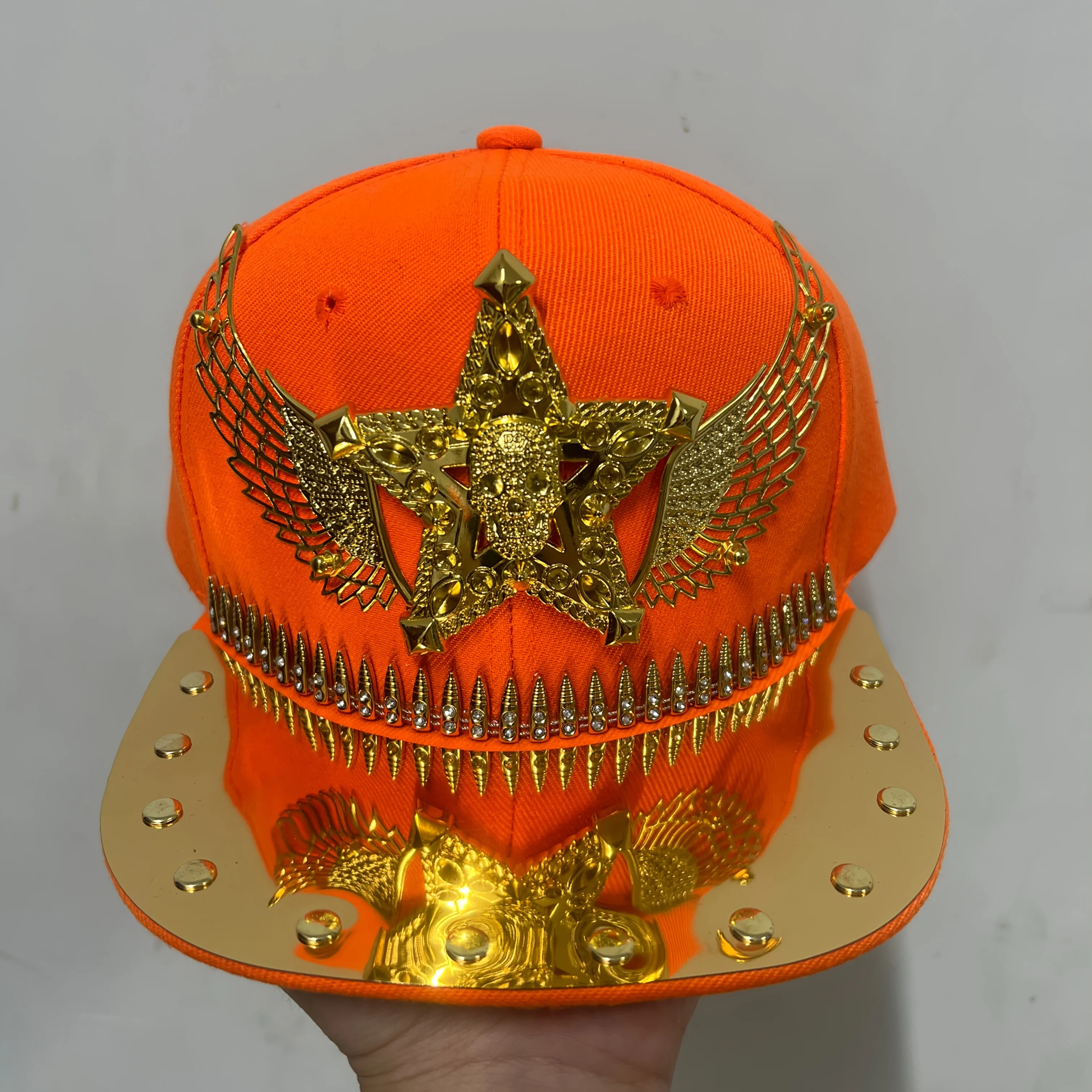 New Hip-Hop Punk Studded Baseball Cap for Street Dance, Suitable for Both Men And Women - Image 27