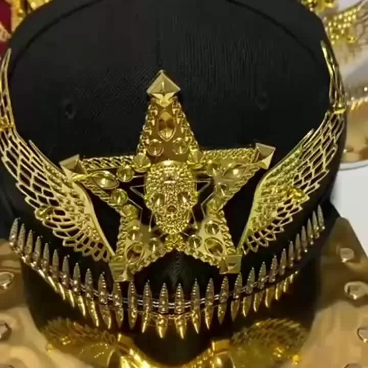 New Hip-Hop Punk Studded Baseball Cap for Street Dance, Suitable for Both Men And Women - Image 37