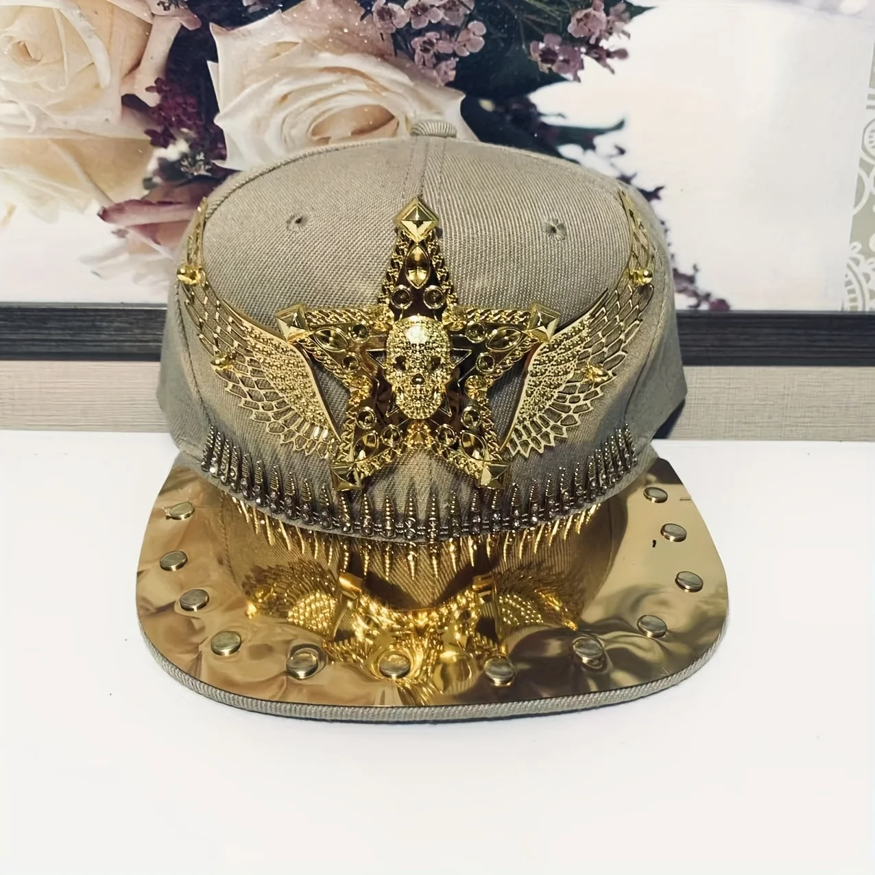 New Hip-Hop Punk Studded Baseball Cap for Street Dance, Suitable for Both Men And Women - Image 40