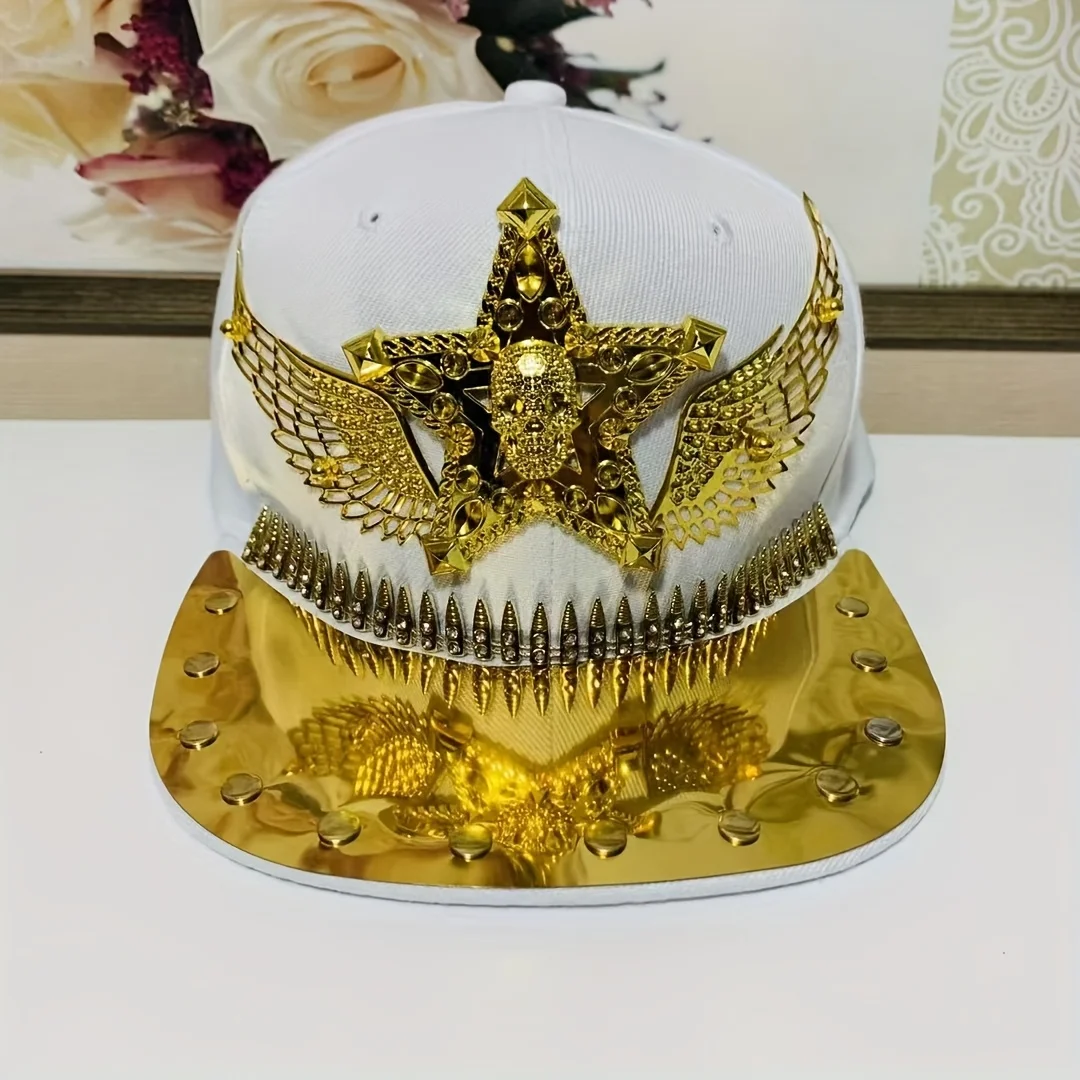 New Hip-Hop Punk Studded Baseball Cap for Street Dance, Suitable for Both Men And Women - Image 47