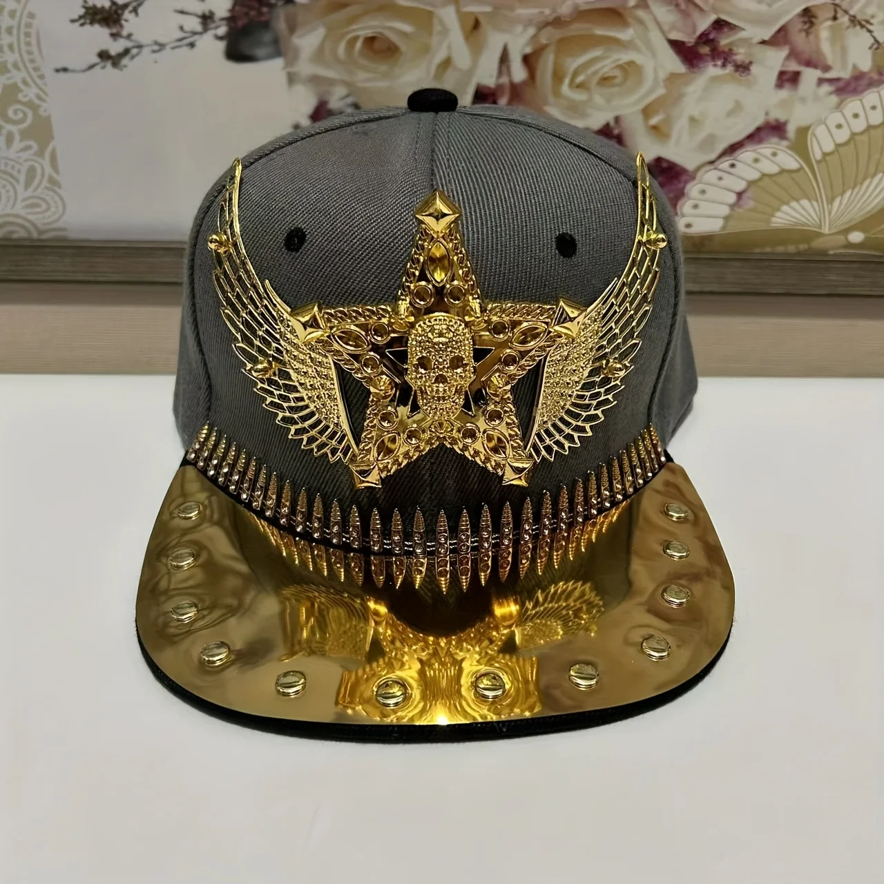 New Hip-Hop Punk Studded Baseball Cap for Street Dance, Suitable for Both Men And Women - Image 51