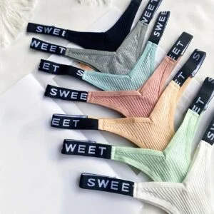 7pcs Combination European and American Underwear Women's Thong